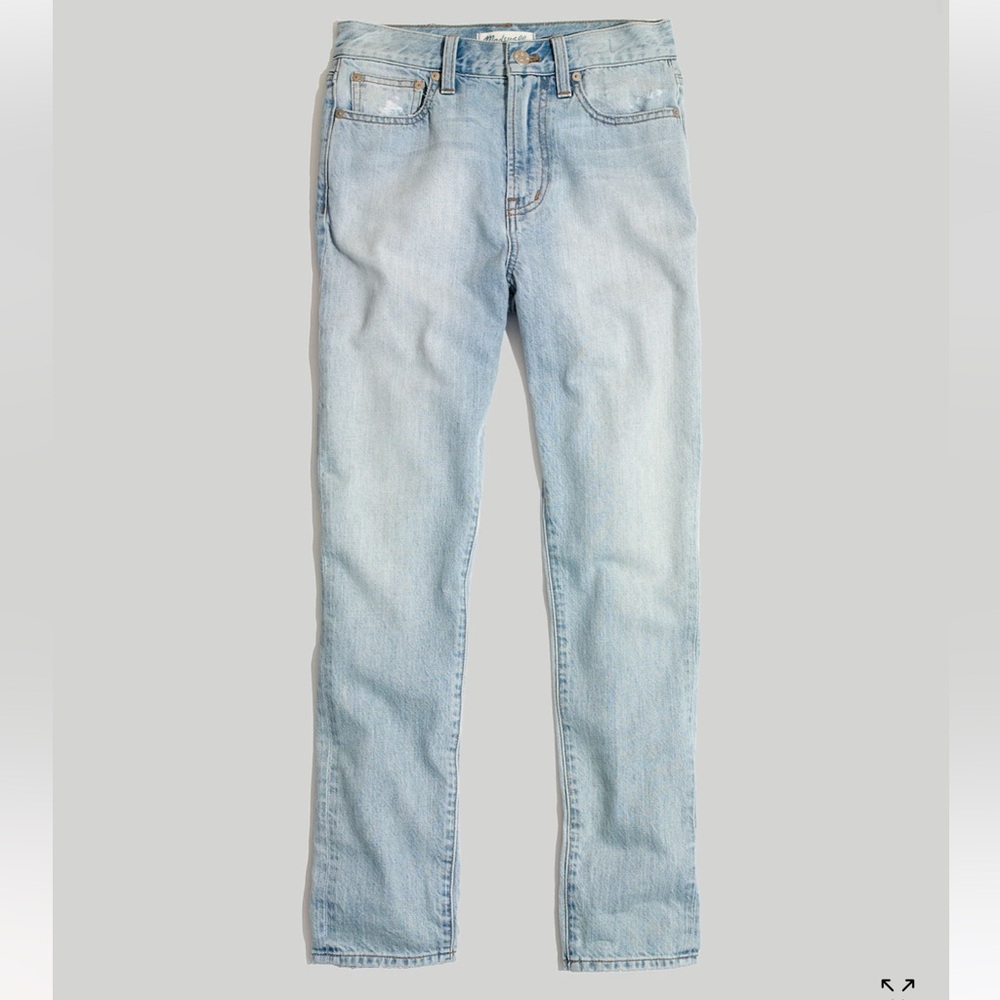 Madewell tall curvy perfect vintage jeans Fitzgerald wash Size 25 light wash